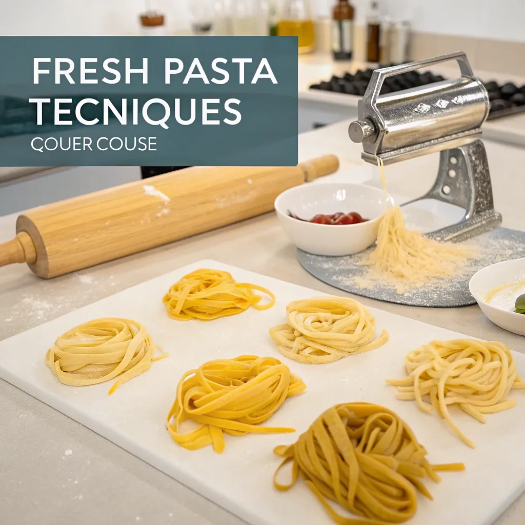 Fresh Pasta Techniques Course Display